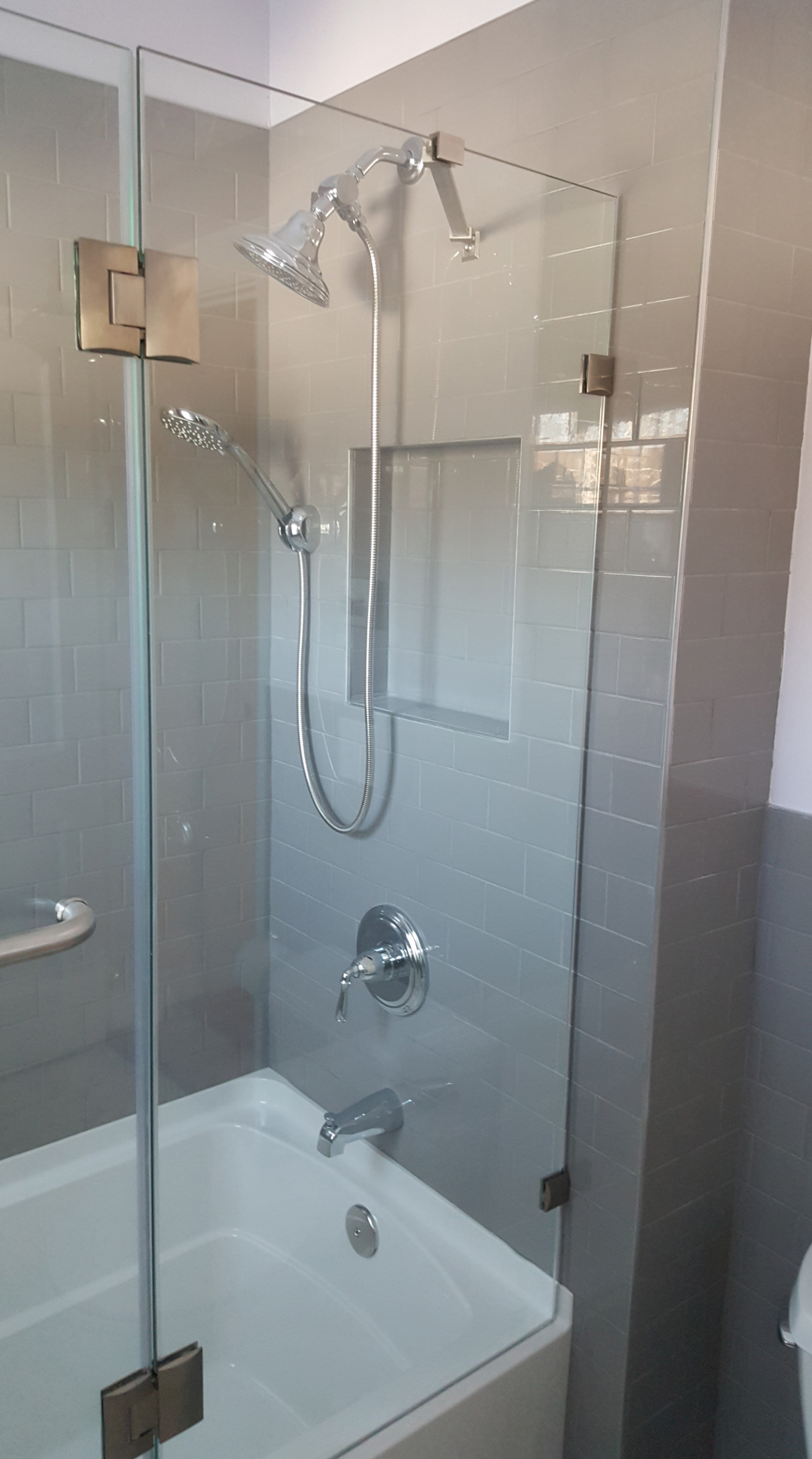 Grey Bathroom Remodel